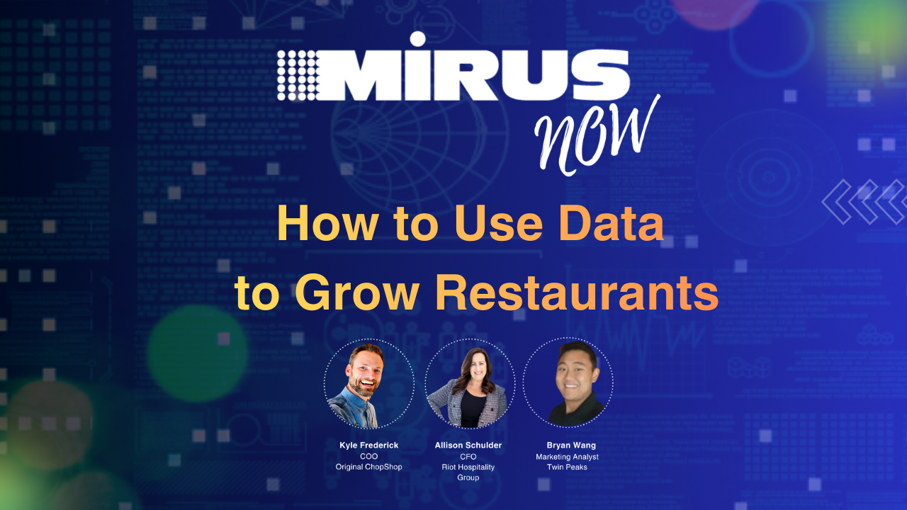 How to Use Data to Grow Restaurants Title Slide