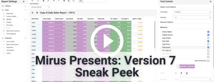 Version 7 Sneak Peek